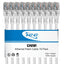 ICC Cat6A FTP Patch Cable 10 Pack- 1ft - White