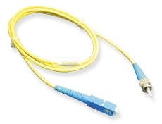 ICC: 5 Meter SC-ST Simplex Single Mode Fiber Patch Cable