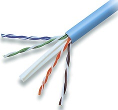 Cabling Plus: CMR Rated 600 MHz Blue Cat 6 Cable