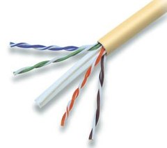Cabling Plus: CMR Rated 600 MHz Yellow Cat 6 Cable