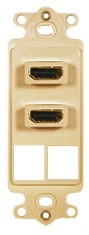 ICC Cabling Products: IC107DDHIV Dual HDMI Decora Insert