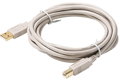 Cabling Plus: 3ft USB Type A to Type B USB Cable