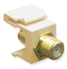 ICC Cabling Products: IC107B5GIV F Connector Keystone Jack