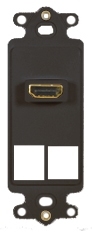 ICC Cabling Products: IC107DH2BK Black HDMI Decora Insert