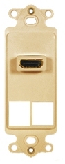 ICC Cabling Products: IC107DH2IV Ivory HDMI Decora Insert