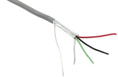 22/4SH-GY: 22-4 Shielded Cable 