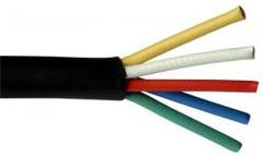 Cabling Plus: Plenum Rated 5 Conductor RGB Mini RG59 Coaxial Cable