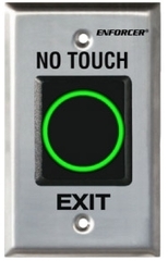 SECO-LARM: SD-927PKC-NEQ Indoor No Touch "Exit" Request-To-Exit Plate