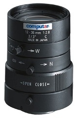 Computar: M3Z1228C-MP Varifocal, Manual Iris Megapixel Lens