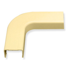 ICC Cabling Products: ICRW13EOIV 1 3/4 Ivory Flat Elbow 10 Pack     