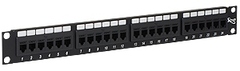 ICC Cabling Products: ICMPP24CP5 24 Port Cat5e FEEDTHRU Patch Panel