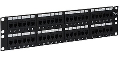 ICC Cabling Products: ICMPP48CP6 48 Port Cat 6 FEEDTHRU Patch Panel