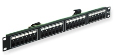 ICC Cabling Products: ICMPP024T4 24 Port 6P4C Rack Mount Telco Patch Panel 