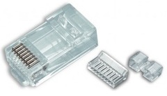 Platinum Tools: 106175 8P8C Cat6 Modular RJ45 Connectors 500 Bag