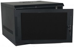 Quest Manufacturing: WM1019-07-02 7 RMS Black Wall Mount Cabinet Enclosure