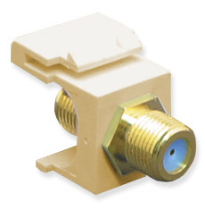 ICC Cabling Products: IC107B9GIV F Connector Keystone Jack