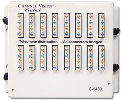 Channel Vision: C-0439 4 x 15 Telecom Distribution Module