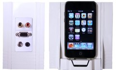Channel Vision: A0316 iBus Full Featured On-Wall Dock For iPod