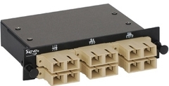 ICC: ICFC12MS50 Duplex 12 Port MM SC Fiber Optic MPO Cassette 
