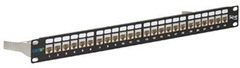 ICC: ICMPP246AS Cat6A 10Gig FTP Shielded 24 Port Patch Panel  