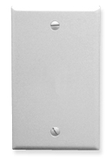 ICC Cabling Products: Blank White 1 Gang Wall Plate