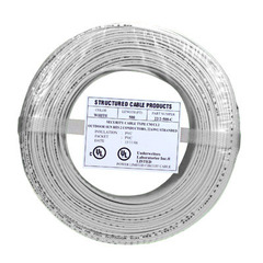 SCP: 500ft 22/2 Alarm Wire White Coil Pack