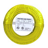 22/2 Solid Alarm Wire Yellow | 500ft Coil Pack | UL Listed & CMR Rated 