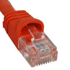 ICC Cabling Products: ICPCSK07OR Orange 7 ft Cat 6 Patch Cable