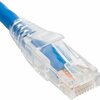 ICC ICPCST01BL CAT6 Clear Boot Patch Cord, 1' (.3m), Blue
