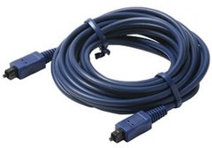 260-012BL: 12 ft TOSLINK to TOSLINK Optical Cable