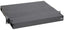 ICC 3 Panel Fiber Optic Rack Mount Enclosure with 1 RMS in dark gray, front-loading design with pull-out drawer