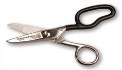 Platinum Tools Professional Electricians Scissors with black handles and stainless steel blades for cutting network cabling