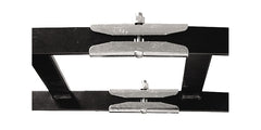 Chatsworth Cable Runway Butt-Splice Kit showing black cable runway sections with metal splice connectors for structured cabl… Main image