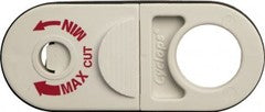 Platinum Tools Cyclops UTP twisted pair cable stripper with dual-sided design for network cabling