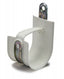 Platinum Tools 3 inch standard HPH J-Hook cable management hardware in white, 25 pack