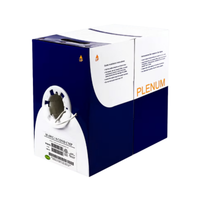 18/4 Plenum (CMP) Shielded Stranded - 1000ft Box - White