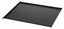 Black fixed rack shelf 20 inches wide for server rack cable management and equipment mounting
