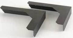 Kendall Howard DVR lock box mounting bracket kit with two gray metal L-shaped brackets for secure equipment installation Main image