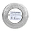 500ft coil of 22/2 solid white alarm wire with structured cable products label and UL certification marks
