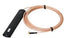 2GIG External Attic Mount GSM Antenna with copper coaxial cable and black mounting bracket