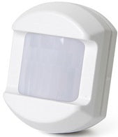 2GIG white passive infrared motion detector with lens window mounted on wall surface Main image