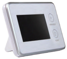 2GIG TS1 white touch screen desktop kit with 3.5-inch display and control buttons for security system management Main image