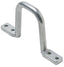 Steren medium D-ring cable distribution bracket with dual mounting plates for rack hardware installation