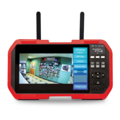CamView IP Pro-X HD full touch screen display tester with dual antennas for IP and analog security camera installation and t…