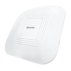Vitek Air Series 5.8GHz wireless bridge with 12dBi antenna, white square networking device for long-range connectivity Main image