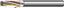 AQC3186 West Penn Aquaseal 18-6 shielded network cable with multicolor conductors and gray PVC jacket