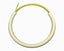 Fibersnake 3/16 inch diameter yellow and white flexible conduit coil, 25 feet length for cable management