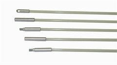 BES-GLF407 Glowfish II 5/32 inch diameter plastic coated 6-foot glow-in-the-dark rod kit with six individual rods displayed