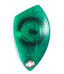 Green Paradox proximity card with integrated RFID chip and mounting hole for access control systems