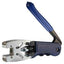 Belden Double Bubble Compression Crimp Tool with blue handle and metal crimping head for network cabling